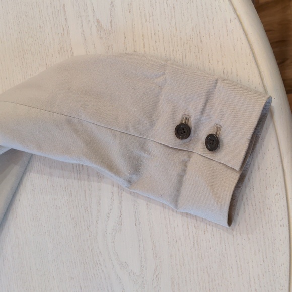 Banana Republic beige blazer sz 6 - Picture 5 of 5